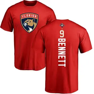 Men's Sam Bennett Florida Panthers Backer T-Shirt - Red